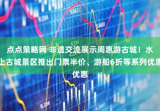 点点策略网 非遗交流展示周惠游古城！水上古城景区推出门票半价、游船6折等系列优惠