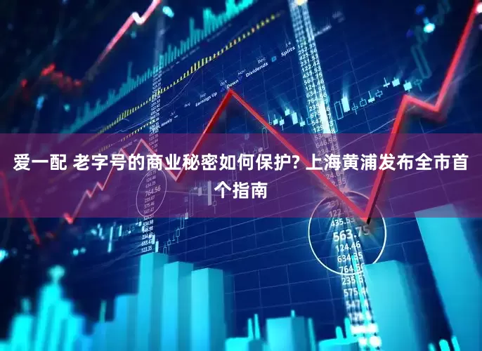 爱一配 老字号的商业秘密如何保护? 上海黄浦发布全市首个指南